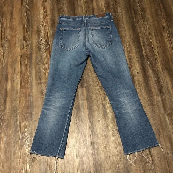 AG Adriano Goldschmied Jeans Women's 25R The Jodi Crop High Rise Slim Flare - Picture 5 of 6